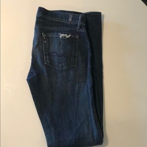 7 for all Mankind straight Leg Jeans